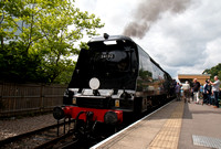 34092 City of Wells at the Bluebell Railway