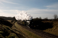 Photo  Charter with S15 847 at the Bluebell 10/3/15